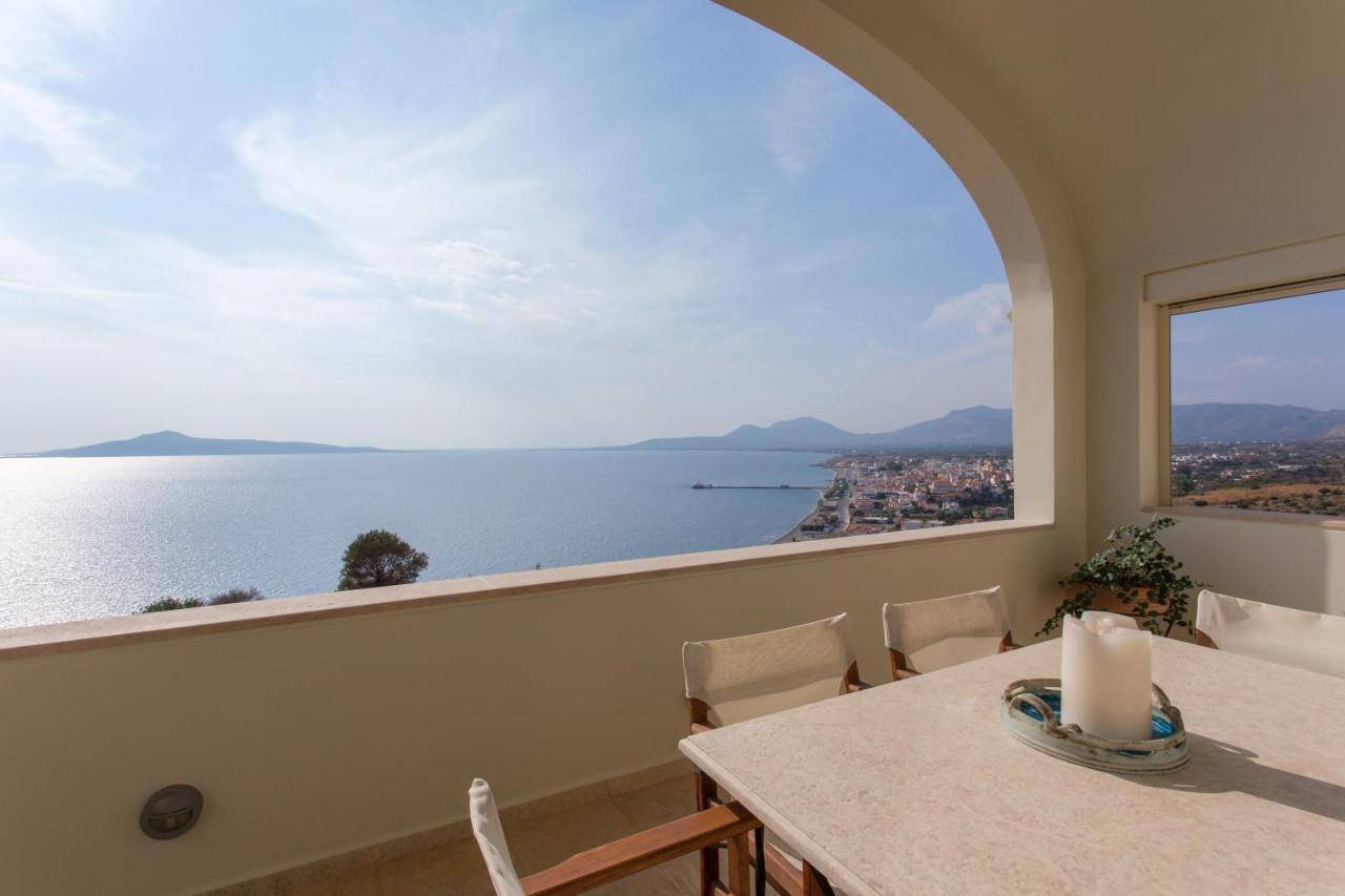 Villa Itis Superb Residence With Balcony & Panoramic View Neápolis Exterior foto